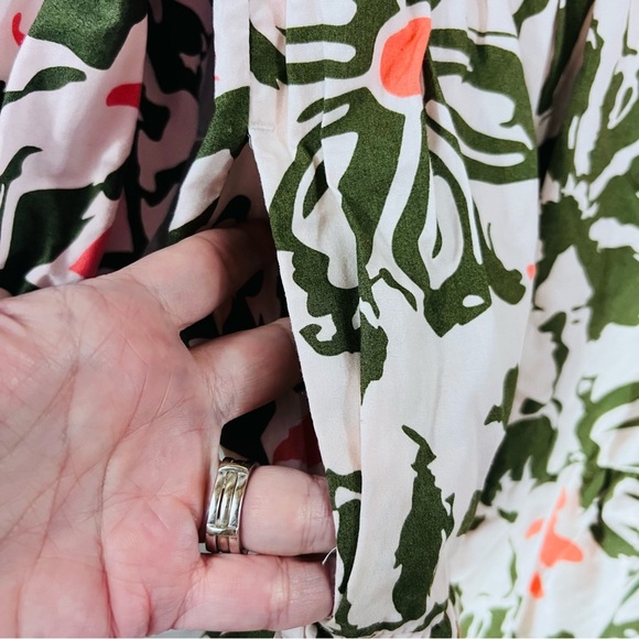 Maeve by Anthropologie Bentina Floral Shirt Mini Dress Size S - Picture 7 of 11